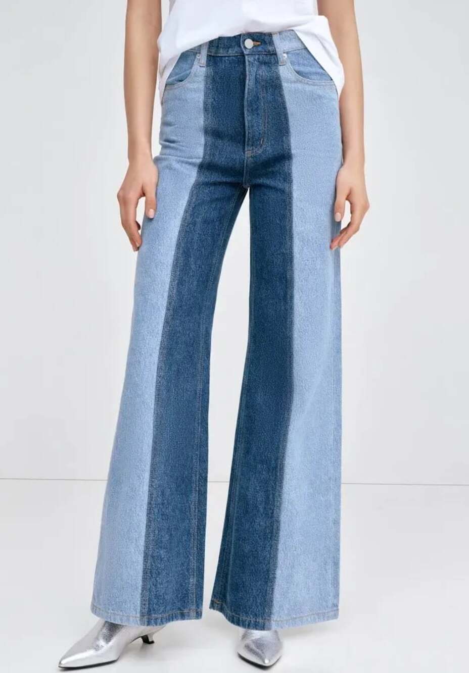 Christina Two-Toned Jeans